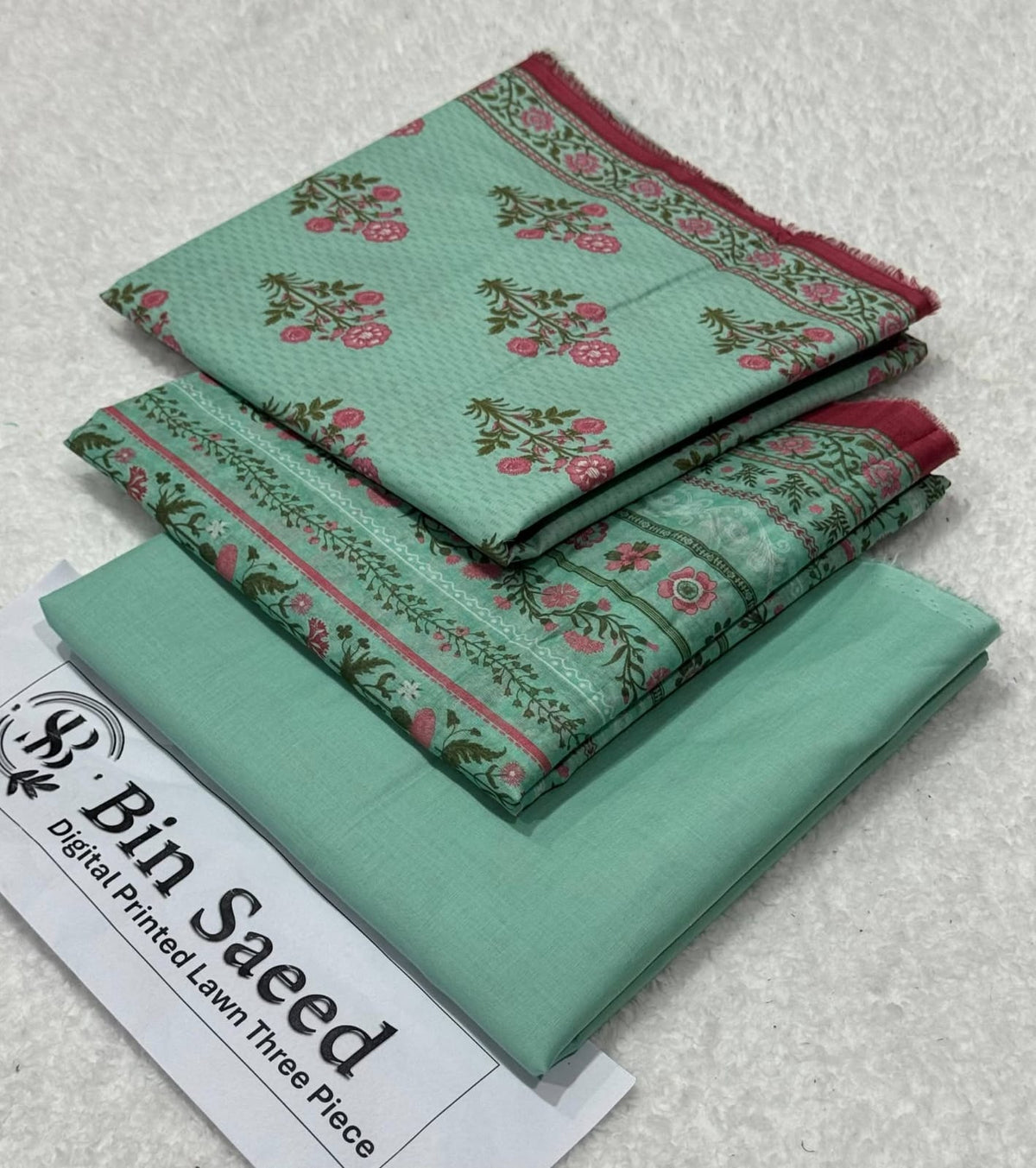 Binsaeed 3Pc Printed Lawn 2026
