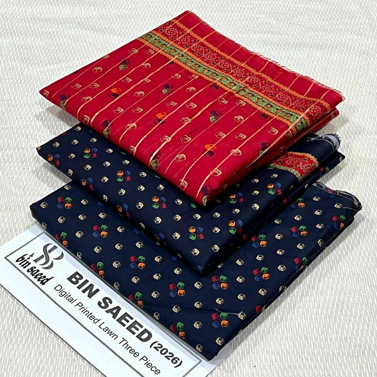 Binsaeed 3Pc Printed Lawn 2026