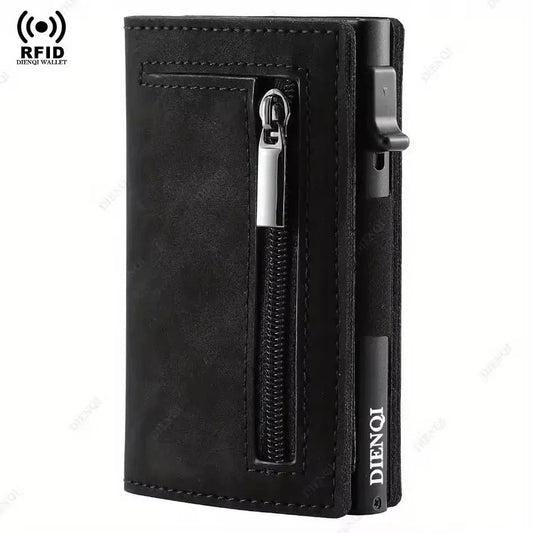 Pop Up Minimalist Cardholder Leather Wallet