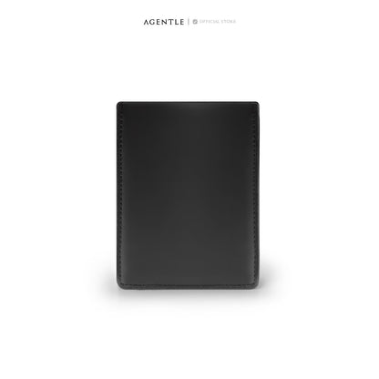 Slim smart leather wallet