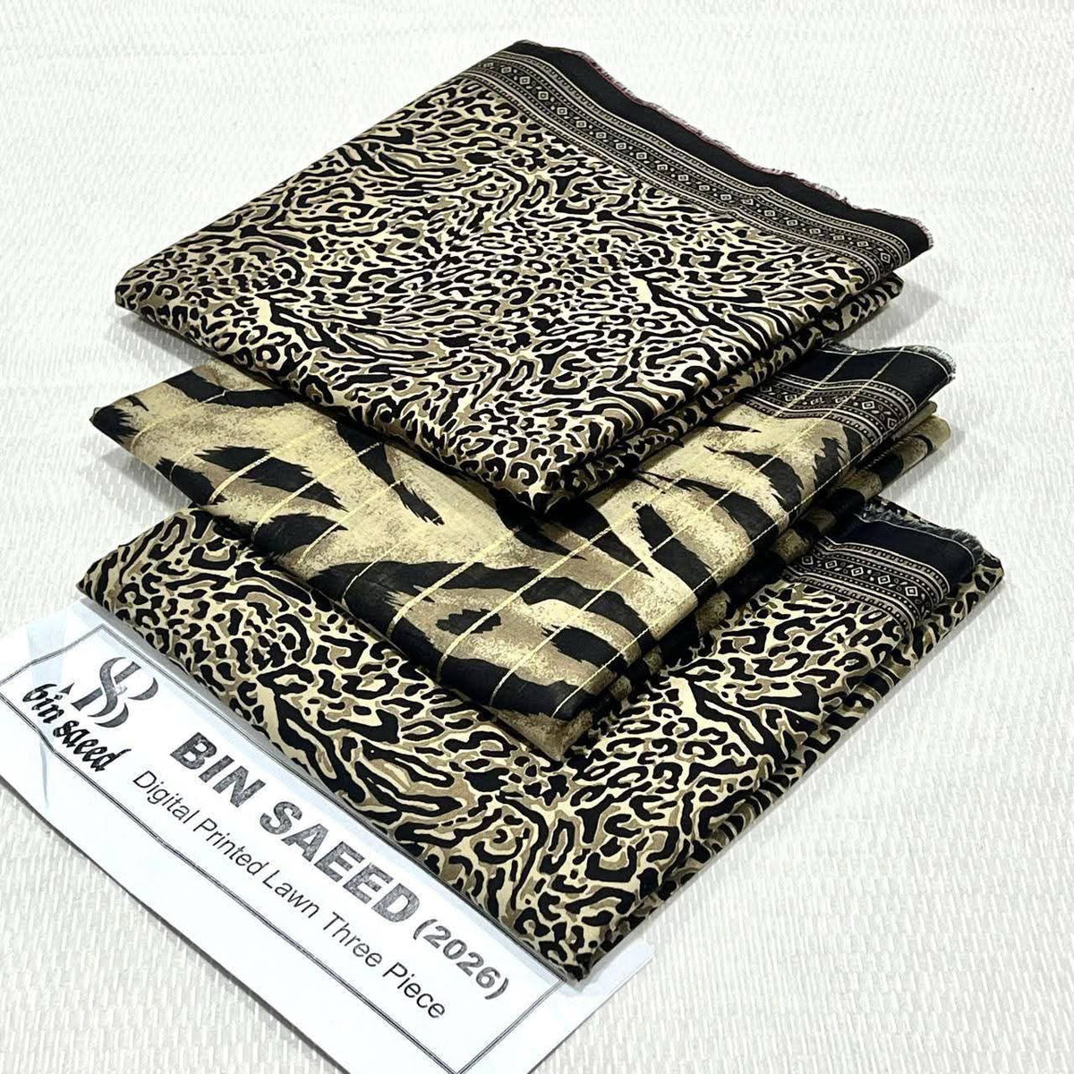 Binsaeed 3Pc Printed Lawn 2026