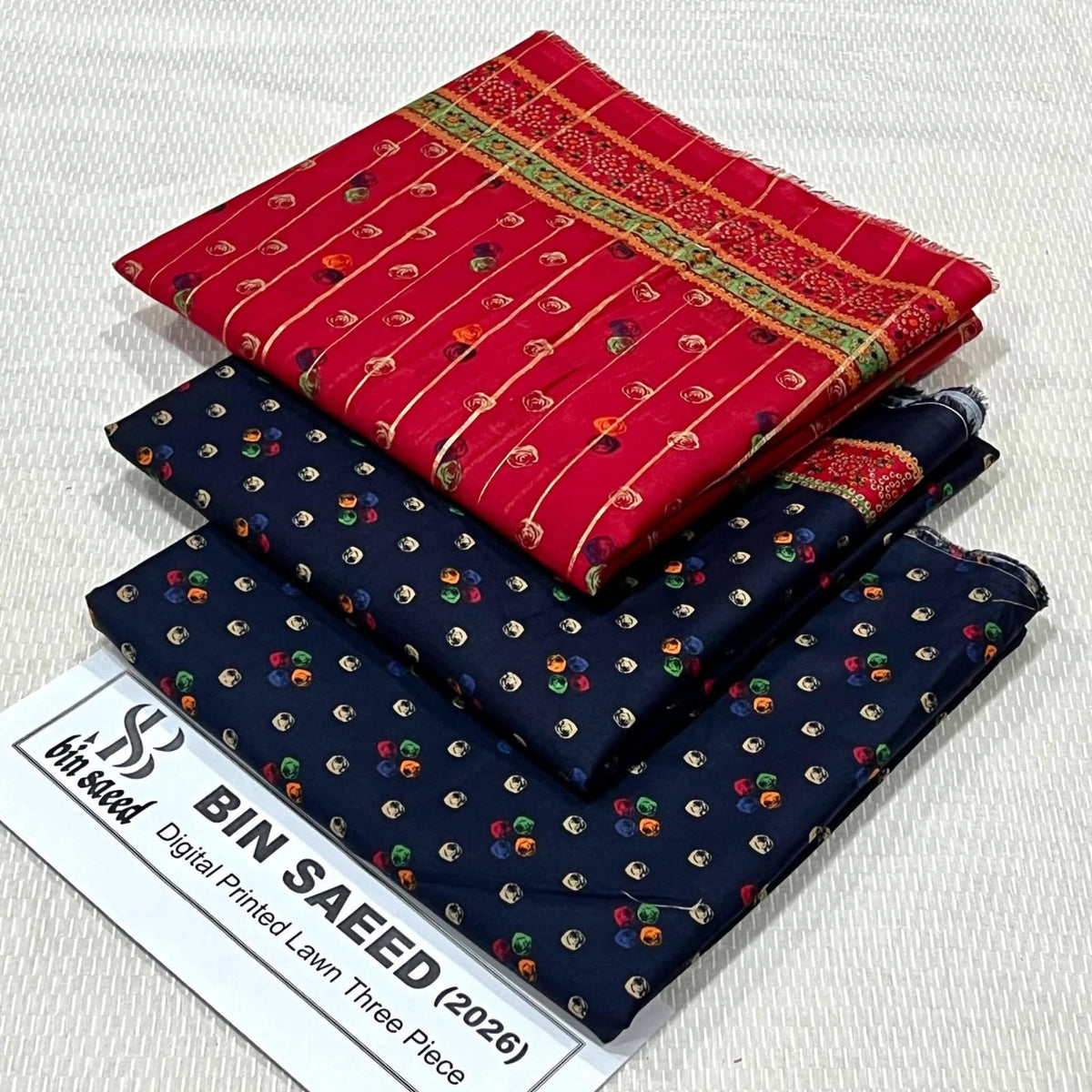 Binsaeed 3Pc Printed Lawn 2026
