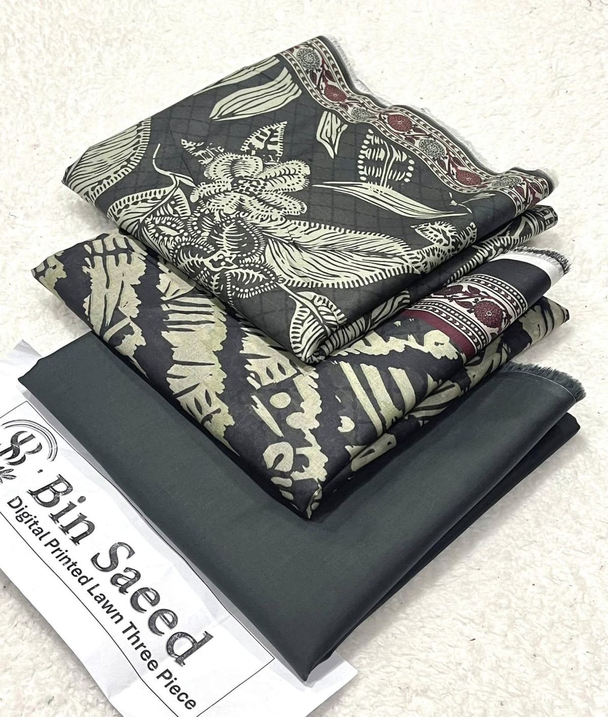 Binsaeed 3Pc Printed Lawn 2026