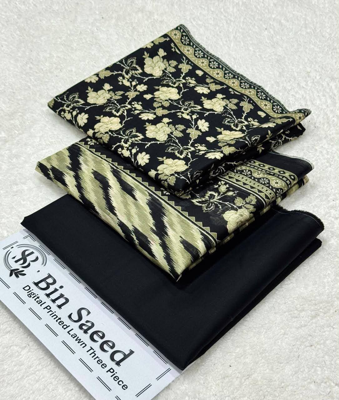 Binsaeed 3Pc Printed Lawn 2026