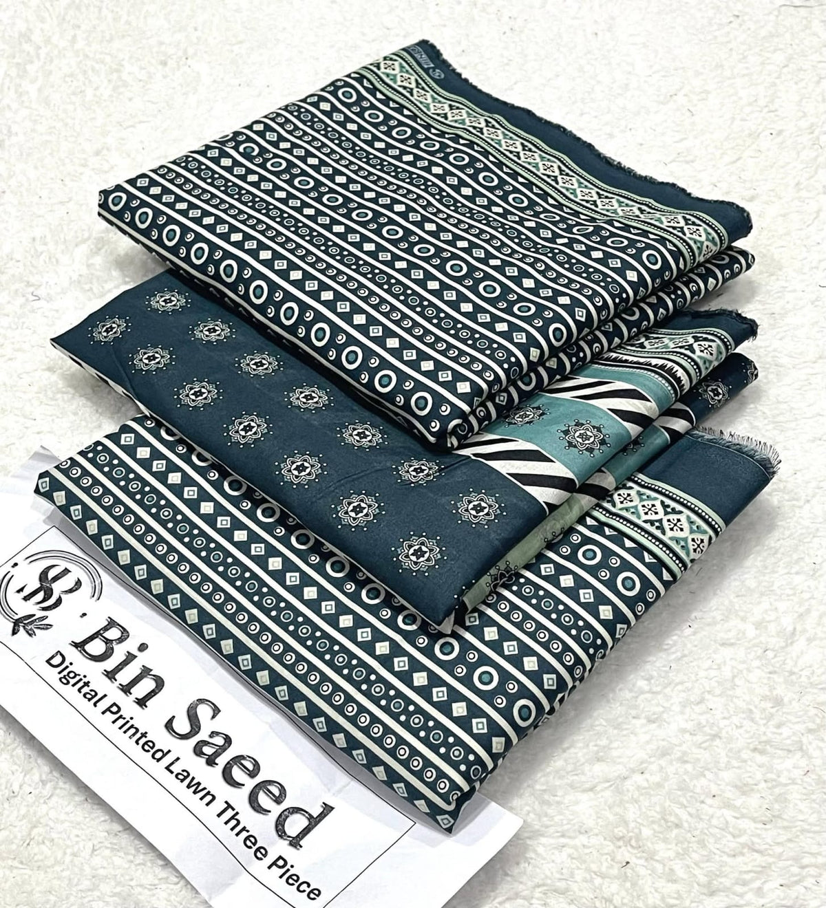 Binsaeed 3Pc Printed Lawn 2026