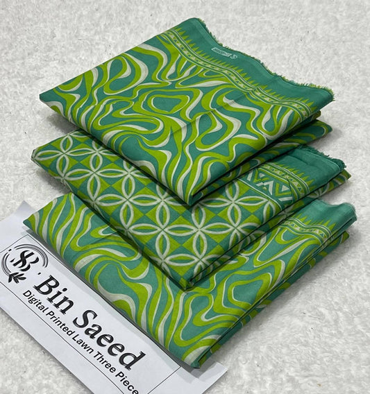 Binsaeed 3Pc Printed Lawn 2026