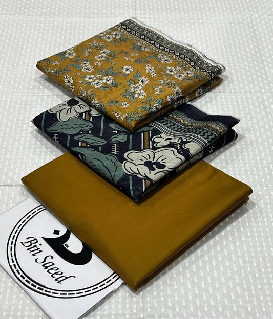 Binsaeed 3Pc Printed Lawn 2026